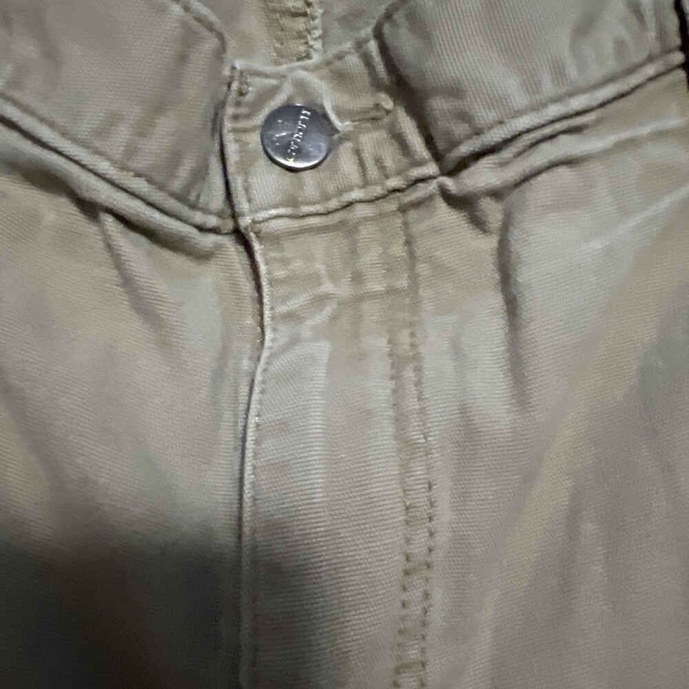Carhartt Relaxed Fit Carpenter Pants Mens 38x32 Tan Canvas Distressed - Picture 12 of 14
